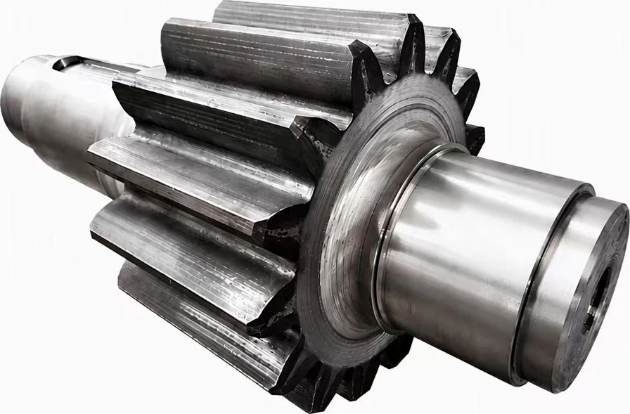 Helical gear shaft