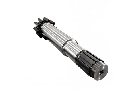 Helical gear shaft