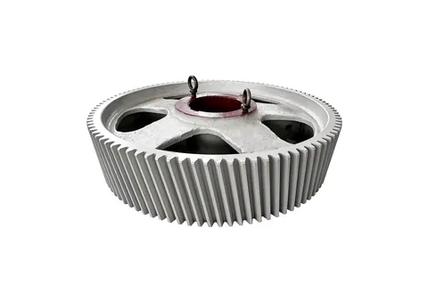 Large gear with lightening holes